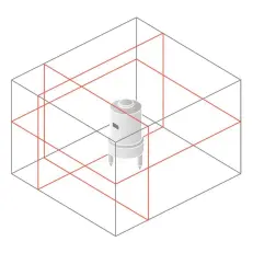 Bosch GLL 3-80 C с калибровкой + BM 1 + GBA 12V + LR 7 - лазерный нивелир