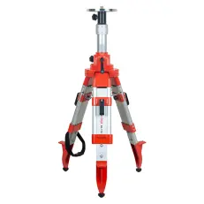 RGK SP-500 с калибровкой + элевационный штатив RGK SH-170 + рейка RGK LR-2 + дальномер RGK DL100 - ротационный нивелир с красным лучом