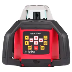 RGK SP-610 с калибровкой + элевационный штатив RGK SH-340 - ротационный нивелир с красным лучом