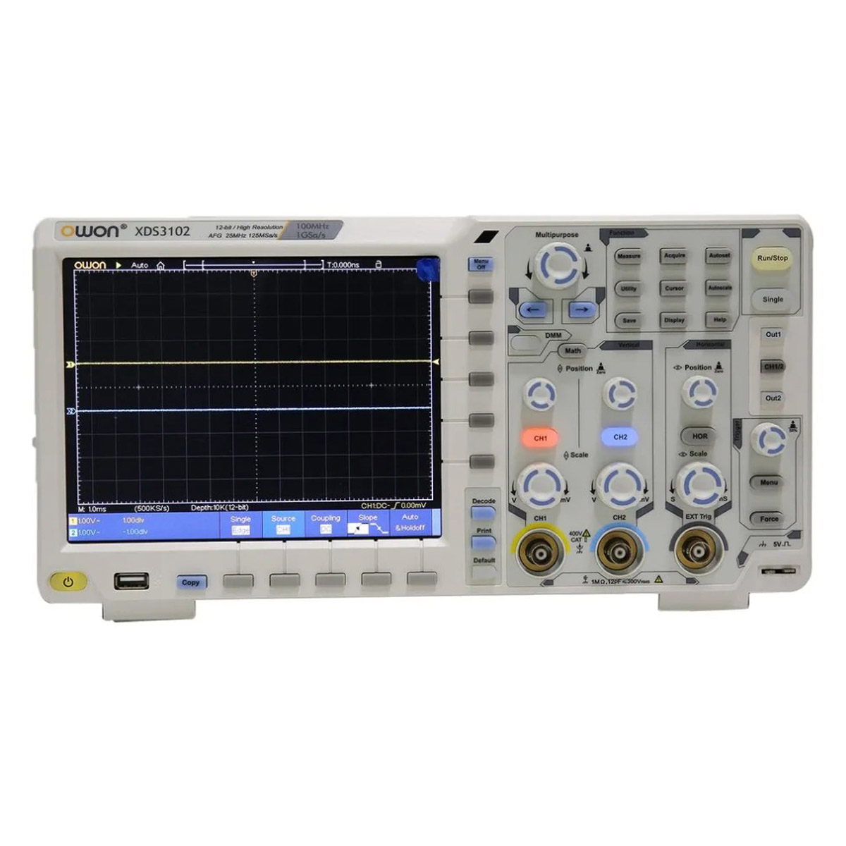 OWON XDS3102 - цифровой осциллограф