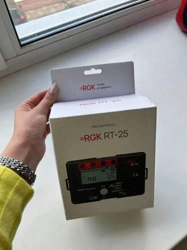 RGK RT-25 с поверкой - цифровой мегаомметр