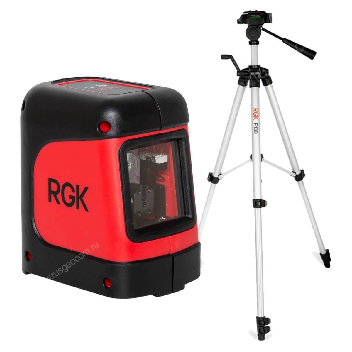 RGK ML-11 + штатив - лазерный нивелир с красным лучом