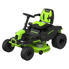 Greenworks GC82LT107 82V (107 см) - трактор садовый бесщеточный аккумуляторный с 6хАКБ 8 Ач + ЗУ GС82СР600