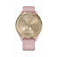 Часы Garmin Vivomove 3S золотистый циферблат с розовым ремешком