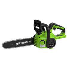 Цепная пила аккумуляторная Greenworks G40CS30IIK4U 40V, 30см, c АКБ 4 Ач с USB + ЗУ