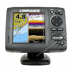 Lowrance Hook-5 Mid/High/DownScan™