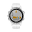 часы для бега Garmin Fenix 5S Plus Sapphire белые с белым ремешком