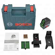 Bosch GCL 2-15G + RM1 + BM3 + кейс - лазерный уровень с зеленым лучом