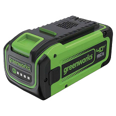 Greenworks GD40SC38II 40V, с АКБ 8 Ач + ЗУ 4А двойное - аэратор-скарификатор аккумуляторный