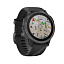 Спортивные часы Garmin Fenix 6S Sapphire серый DLC с черным ремешком