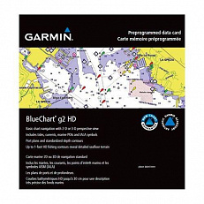 Карты глубин GARMIN Bluechart g2