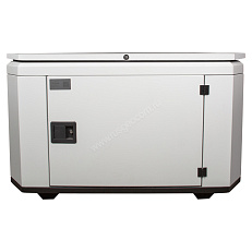 SUNREKA G7500EAX в супертихом зимнем кожухе 1400SS RAL 7035 - бензиновый генератор