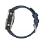 smart Часы Garmin Quatix 6 серый с синим ремешком