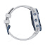 smart Часы Garmin Fenix 6 Pro Solar синий минерал с белым ремешком