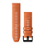 Ремешок сменный Garmin QuickFit 26 мм (силиконовый) оранжевый