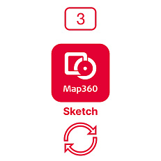 Право на обновление ПО Leica MAP 360 Sketch CCP на три года