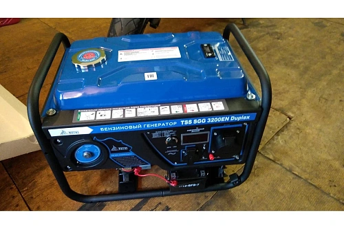 TSS SGG 3200EN DUPLEX - бензиновый генератор с электрозапуском