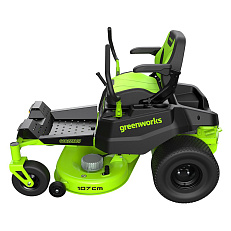 Greenworks GC82ZT107 82V (107 см) - райдер с нулевым радиусом разворота бесщеточный аккумуляторный без АКБ и ЗУ