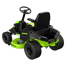 Greenworks GC82LT107 82V (107 см) - трактор садовый бесщеточный аккумуляторный без АКБ и ЗУ