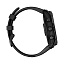 смарт Часы Garmin Fenix 7X Sapphire Solar титановый черный DLC с силиконовым ремешком