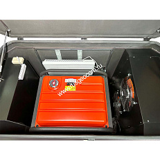 A-iPower A11000TEAX в супертихом зимнем кожухе 1700SS RAL 7024