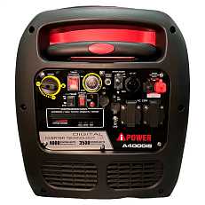 A-iPower A4000IS с дополнительным освещением - инверторный генератор 3.5 квт