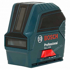 Bosch GLL 2-10 Professional - лазерный уровень с красным лучом
