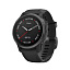 Часы Garmin Fenix 6S Sapphire серый DLC с черным ремешком