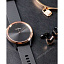 gps часы Garmin Vivomove HR розовое золото с черным ремешком